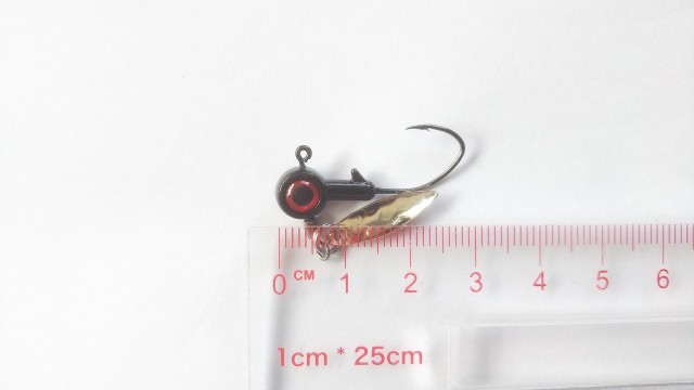 ジグヘッド ブレード付き 3.2g 5色セット 新品 メバル シーバス 根魚